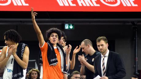 Der erst 17-jährige Noa Essengue gehört zu dem riesigen Talentpool im französischen Basketball. Foto: Horst Hörger