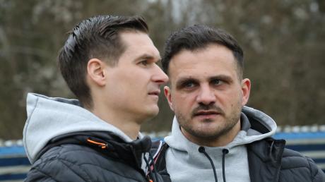 Zuletzt war das Meitinger Trainerduo Christoph Brückner und Denis Buja nicht zufrieden. Foto: Karin Tautz