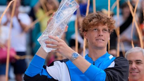 In der Weltrangliste steht Sinner als erster Tennis-Profi aus Italien auf Rang zwei.