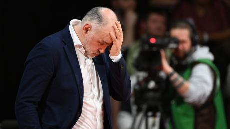 Trainer Pablo Laso und die Basketballer des FC Bayern München haben die Euroleague-Play-Ins verpasst.