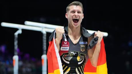 Lukas Dauser ist einer der Hoffnungsträger für das deutsche Geräteturnen-Team bei Olympia 2024.