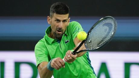 Tritt diese Woche beim Masters-1000-Event an: Der Serbe Novak Djokovic.