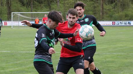 Alexander Heider und der TSV Meitingen zogen sich mit einem 4:1-Sieg gegen den FC Gundelfingen II selbst aus dem Abstiegskampf. Foto: Tautz