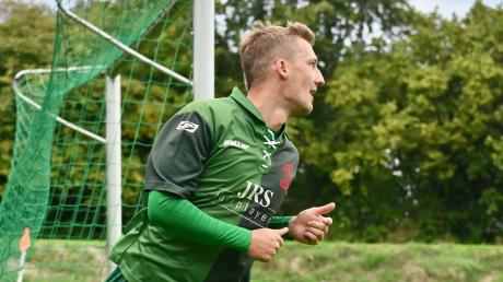 Drei Treffer gelangen Johannes Steinleitner vom TSV Steppach beim 4:3-Überraschungssieg gegen den SC Biberbach. Foto: Andreas Lode