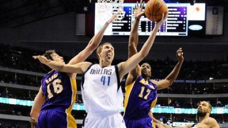 Gegen die LA Lakers beendeten Dirk Nowitzki und seine Dallas Mavericks ihre Nagtivserie. 