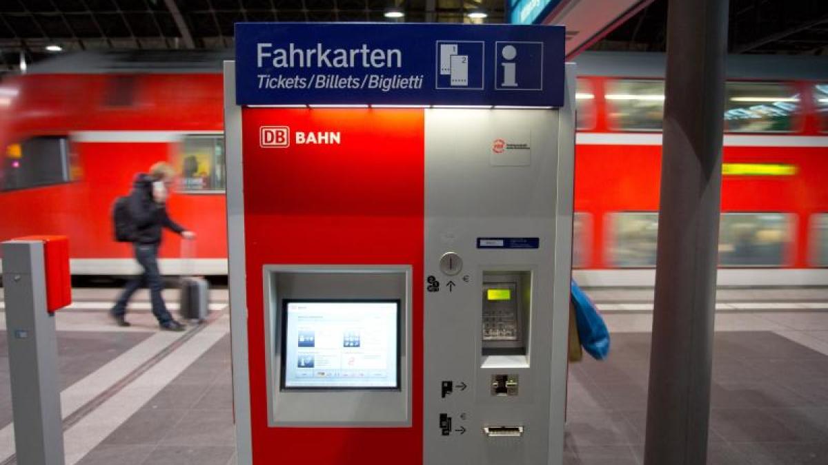 Deutsche Bahn Immer mehr Fahrkartenautomaten werden