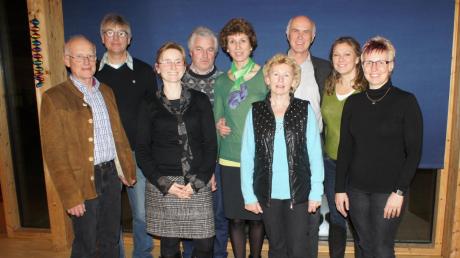 Die Vorstandschaft des Eresinger Gartenbauvereins (von links): Karl Graml, Maximilian Mirlach, Ingrid Schnappauf, Roland Höß, Maria Waas, Maria Kettner, Peter Waas, Birgit Wershofen und Anke Müller.  