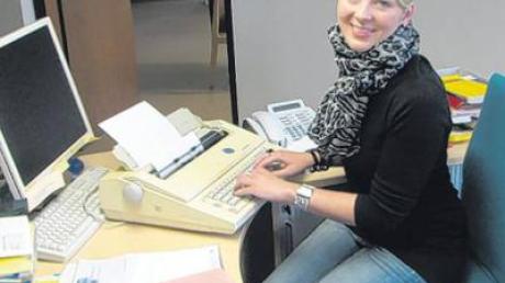 Gut möglich, dass Katrin Schiffmann vom Bürgermeister-Sekretariat nächste Woche die gute alte Schreibmaschine als Computer-Ersatz benutzen muss. 