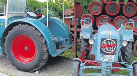 Eine Oldtimer-Traktorenausstellung gehört zum traditionellen Rahmenprogramm beim Pfarrfest auf dem Sebehof in Oberthürheim.