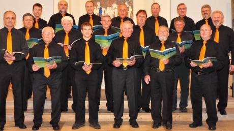 Das Männerensemble der Chorgemeinschaft Binswangen-Höchstädt stellt beim Binswanger Musikfrühling die blühende Jahreszeit in den Mittelpunkt der Darbietungen. 
