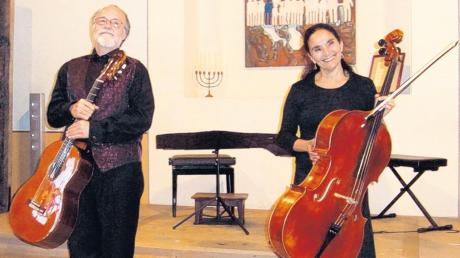 Das Duo Burstein & Legnani glänzte wieder einmal in der Alten Synagoge in Binswangen. 
