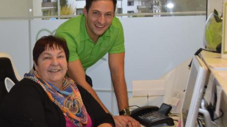 Rosmarie Wenk ist glücklich, bei Dominik Treuherz mit 56 Jahren eine Arbeitsstelle gefunden zu haben. An die Rente mit 63 denkt sie nicht. 