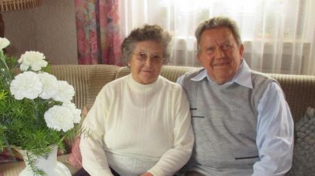 60 Jahre verheiratet sind Otto und Maria Baumann aus Osterbuch. 