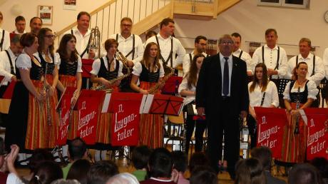 Der Musikverein Laugna-Bocksberg bekam für sein Jahreskonzert viel Applaus. 	