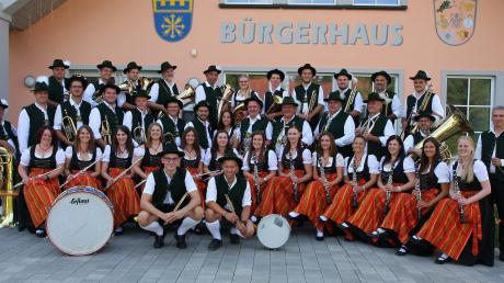 Der Musikverein Laugna-Bocksberg begeisterte bei seinem Jahreskonzert. 	