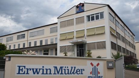 Die Firma Erwin Müller wird in Buttenwiesen ein Hochregallager und Parkplätze errichten.	