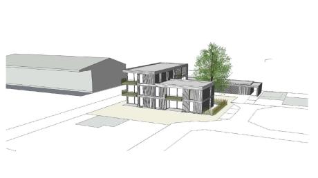 In Binswangen soll ein Mehrgenerationenhaus mit zwei großen und vier kleinen Wohneinheiten entstehen. 