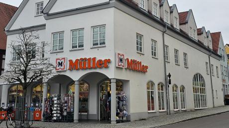 Den Drogeriemarkt Müller in der Hauptstraße in Wertingen gibt es nicht mehr.