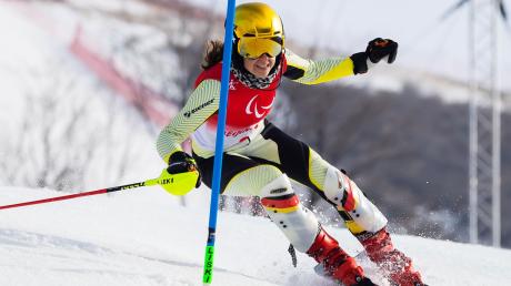 Anna-Maria Rieder kurvte bei ihrer ersten Paralympics-Teilnahme zu ihrer ersten Medaille. Die Murnauerin gewann Bronze im Slalom.