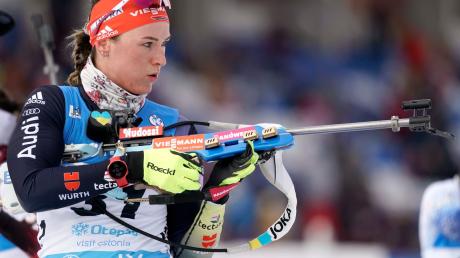 Die DSV-Skijägerin Denise Herrmann lief beim Weltcup in Oslo auf Platz sieben.