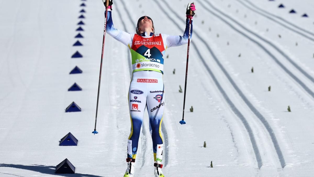 #Ski nordisch: Schwedin Andersson siegt