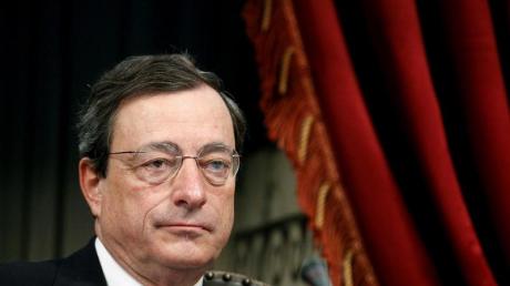 Der Präsident der Europäischen Zentralbank (EZB), Mario Draghi. Foto: Alessandro di Meo dpa