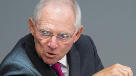 Bundesfinanzminister Wolfgang Schäuble hält mit seiner Meinung über die AfD nicht hinterm Berg. 
