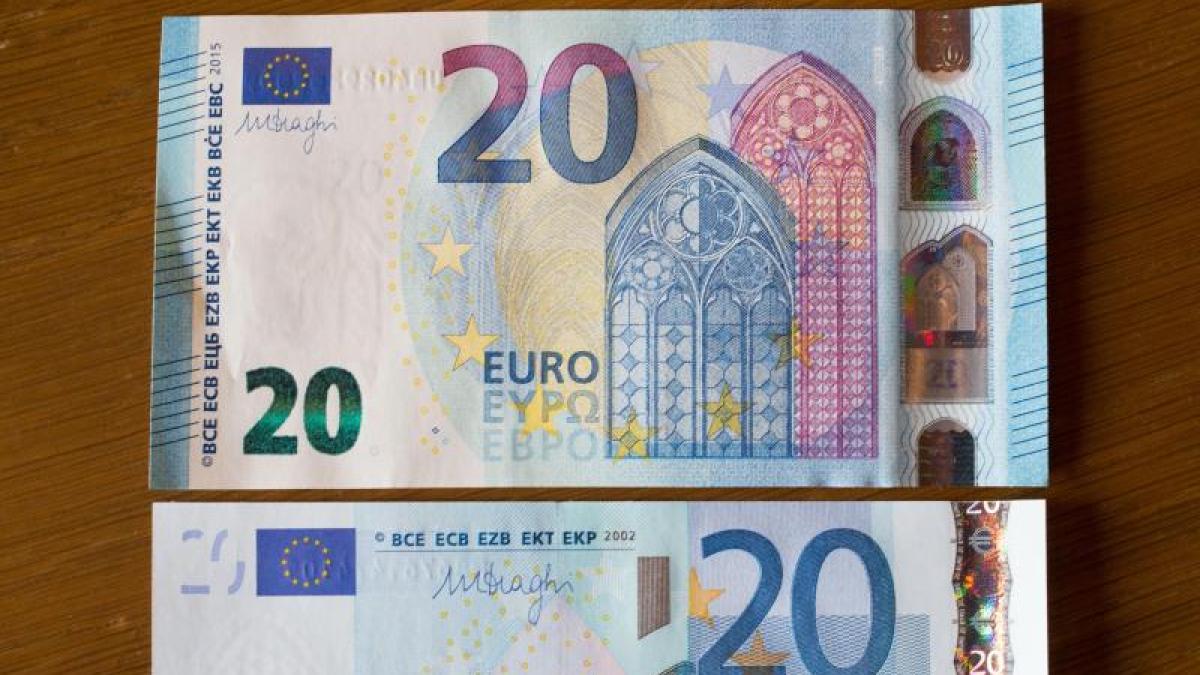 Geldschein: Was den neuen 20-Euroschein sicher macht ...