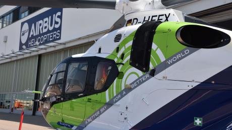 Airbus Helicopters baut in Donauwörth auch kleinere Hubschrauber wie den H135 oder den H145. 