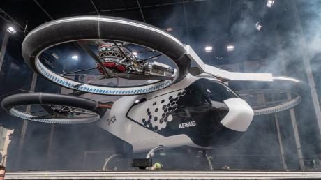 Ist nur ein „Demonstrator“, noch kein Prototyp:  Der viersitzige „City-Airbus“ soll noch dieses Jahr erste Testflüge absolvieren. 