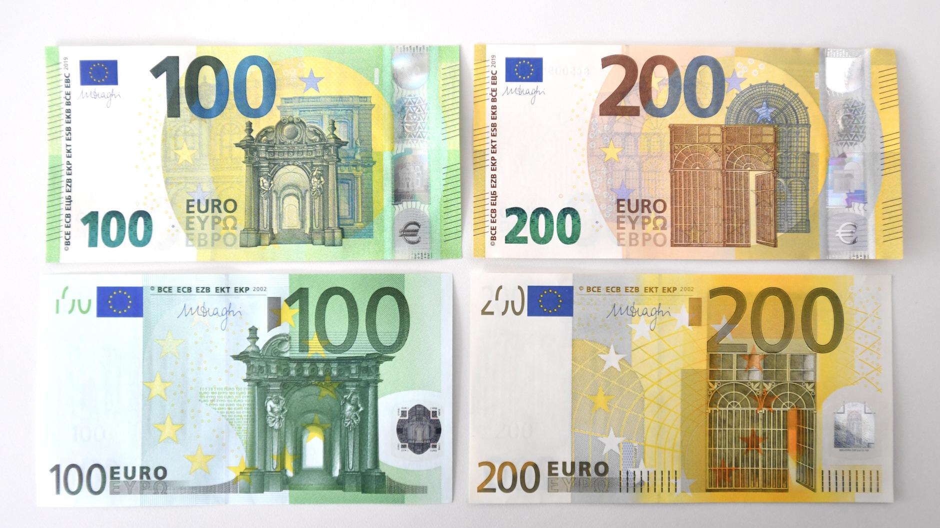 Большая купюра евро. Купюра 200 евро. 100 Евро купюра. 100 Евро купюра в Германии. Купюра 200 евро как выглядит.