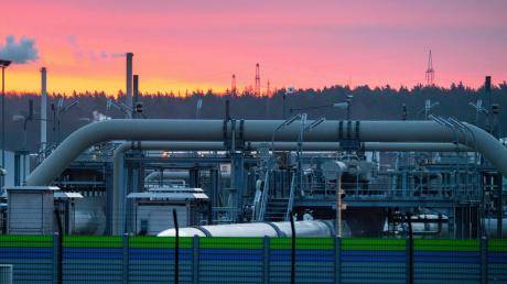 In Templin soll das Gas der fertig gebauten Pipeline Nord Stream 2 einmal in das deutsche Netz fließen – wenn die Genehmigung kommt. 	