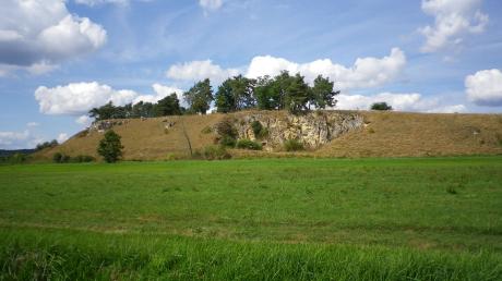 Unser Foto zeigt das Geotop westlich der Speckmühle in Nassenfels.