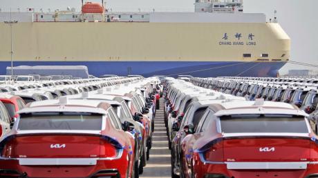 China exportiert inzwischen E-Autos nach Europa. 