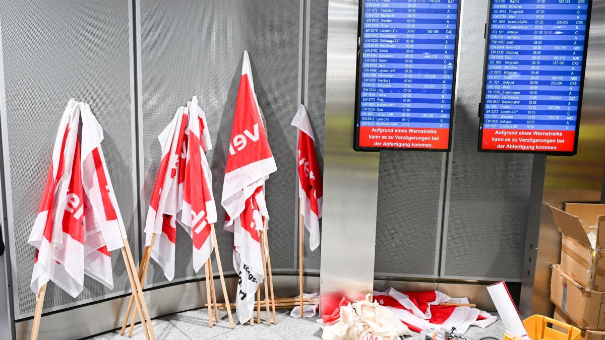 #Warnstreiks an Airports Düsseldorf und Köln/Bonn gestartet