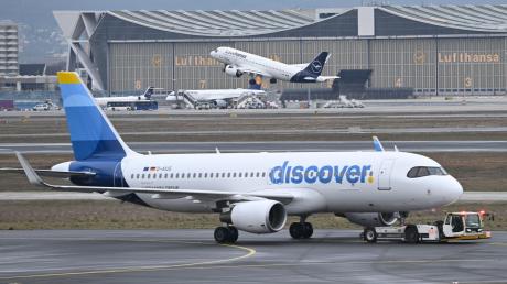 Die vergleichsweise kleine Ferienfluggesellschaft Discover startet ausschließlich von Frankfurt und München.