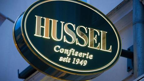 Das Logo der Confiserie «Hussel».
