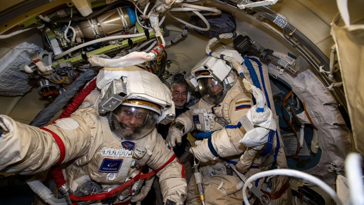 #Raumfahrt: Nasa-Astronaut: Mit Kosmonauten über Ukraine-Krieg geredet