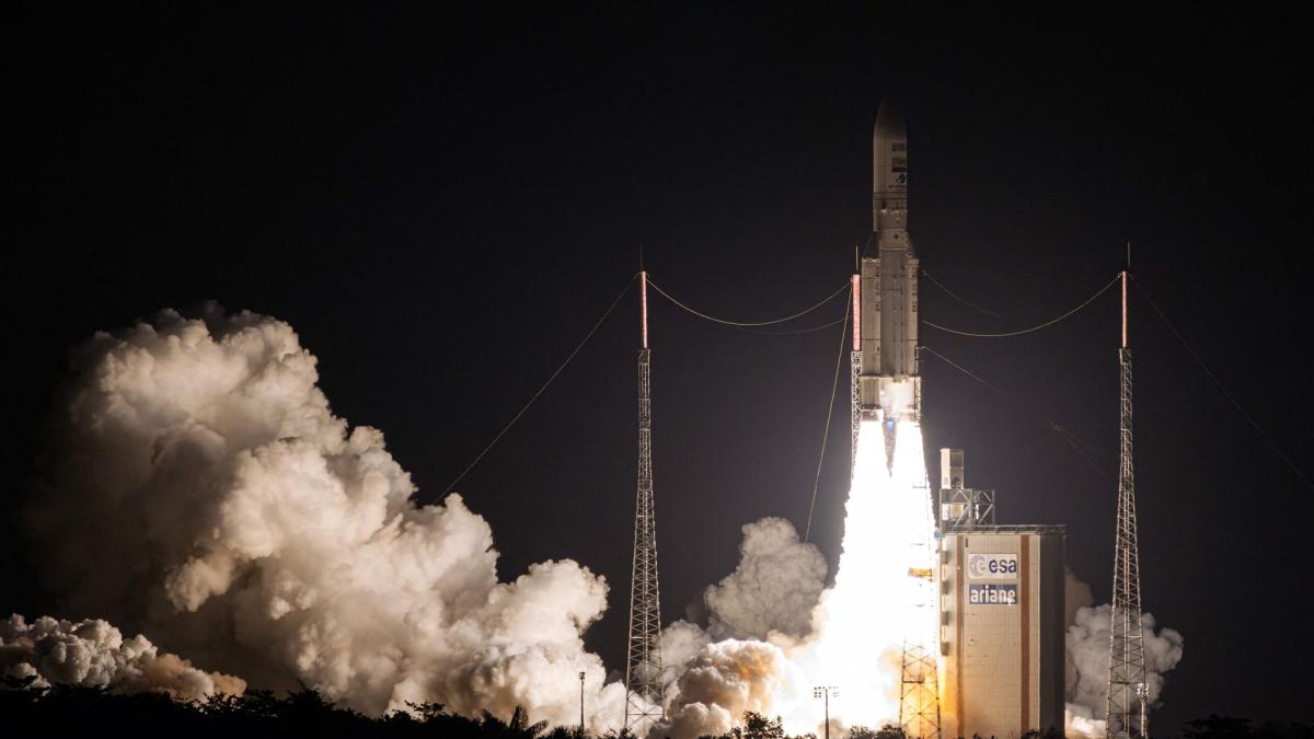 #Letzte Ariane-5-Rakete ins All gestartet