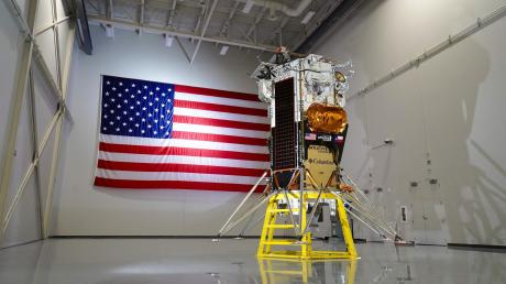 Das US-Unternehmen Intuitive Machines will den Lander «Nova-C» zum Mond schicken.